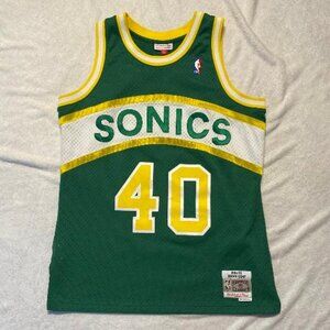 Mitchell & Ness Shawn Kemp Seattle SuperSonics 1994-95 Hardwood Classics NBA